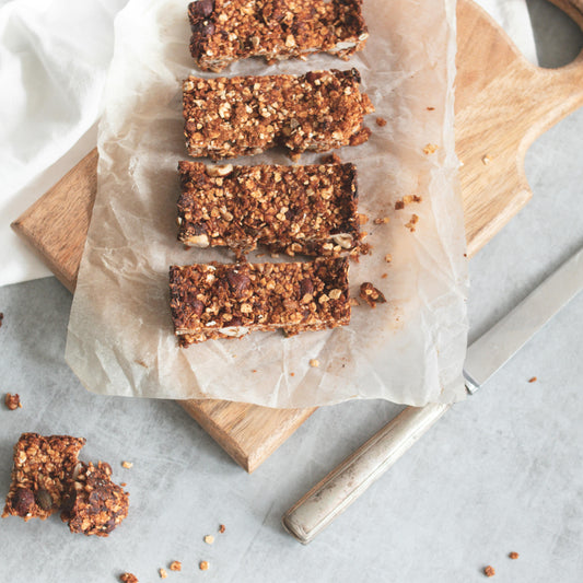 Raspberry Oat Bars